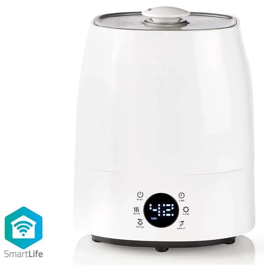 Nedis HUMI120CWT - Párásító LED kijelzővel 5,5 l 110W/230V