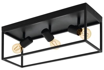 Eglo 98333 - Mennyezeti lámpa SILENTINA 3xE27/40W/230V