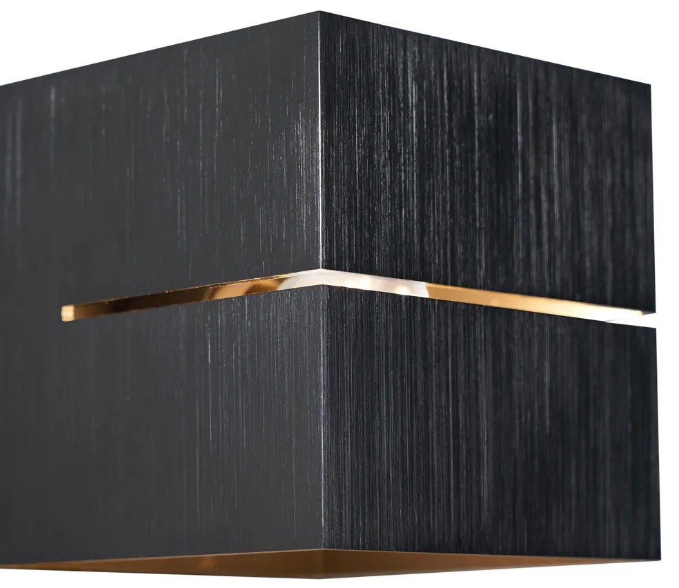 Modern fegyveracél fali lámpa fényeffektussal - Transfer Groove