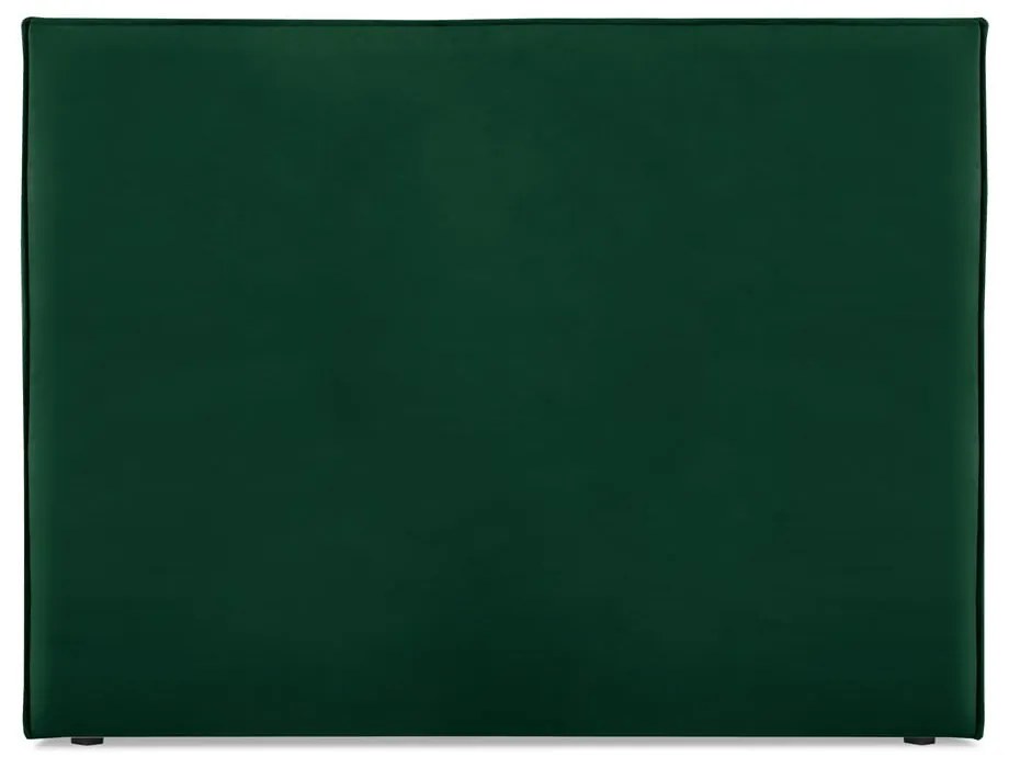 Sötétzöld ágytámla 200x120 cm Natalia – Milo Casa