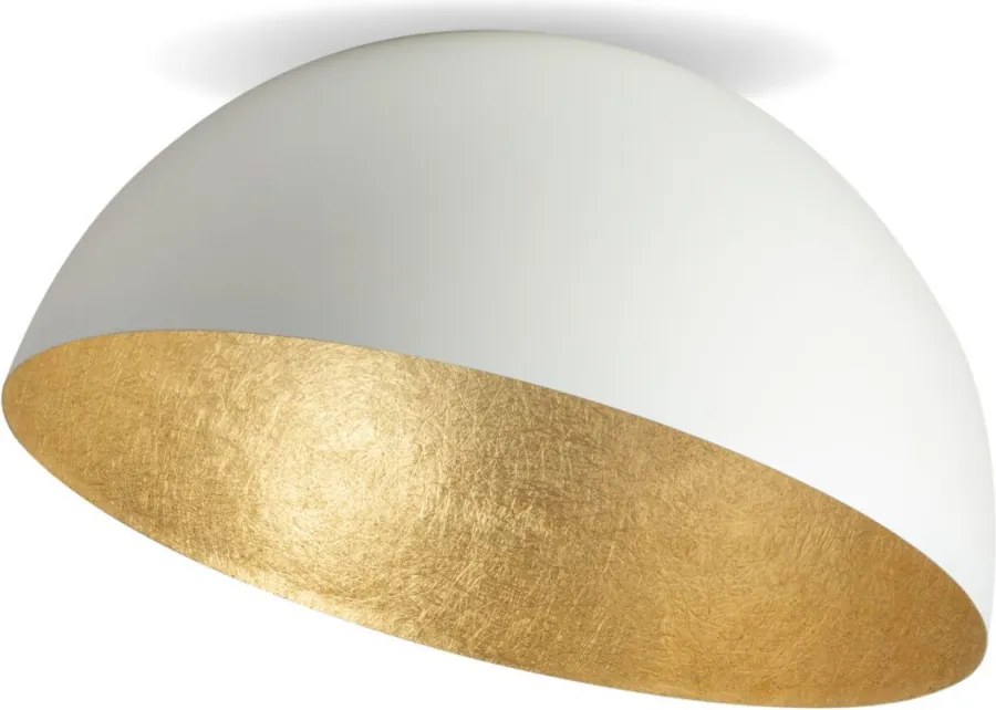 SIGMA 32463 SFERA Glamour Mennyezeti Lámpa Fehér, Arany E27 IP20