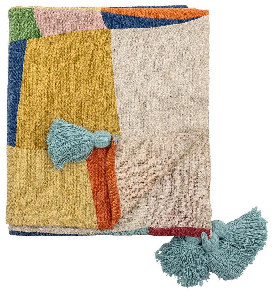 Újrahasznosított pamut gyerek takaró 130x160 cm Colorine – Bloomingville Mini