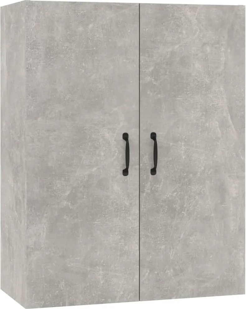 vidaXL betonszürke szerelt fa függőszekrény 69,5 x 34 x 90 cm