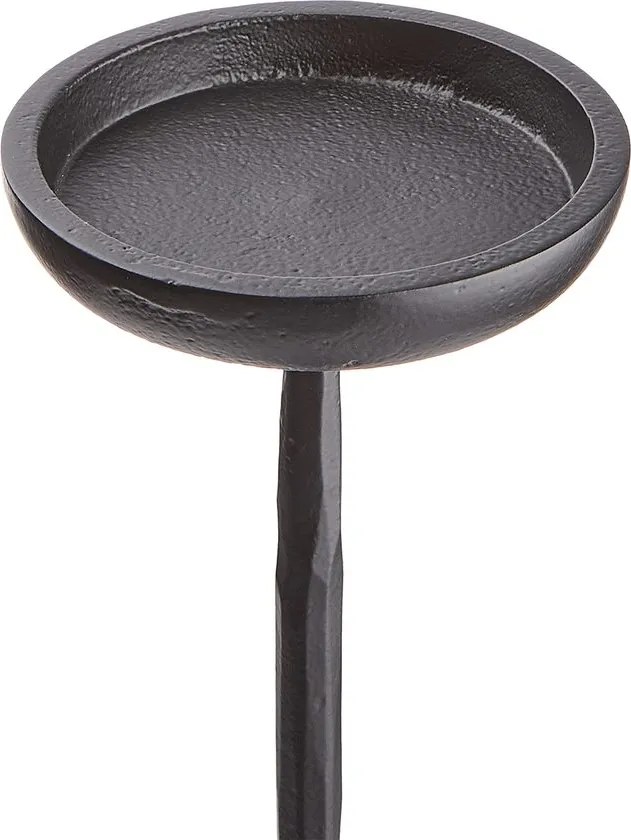FAROL gyertyatartó, fekete 36cm