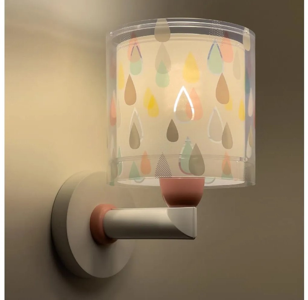 Dalber Dalber 41439 - Gyermek fali lámpa COLOR RAIN 1xE27/60W/230V PI474