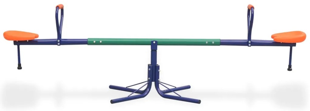 vidaXL 360 fokban forgó narancssárga mérleghinta