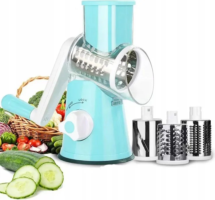 Burgonya Reszelő Gép Zöldség Sajt Reszelő 3x Reszelő