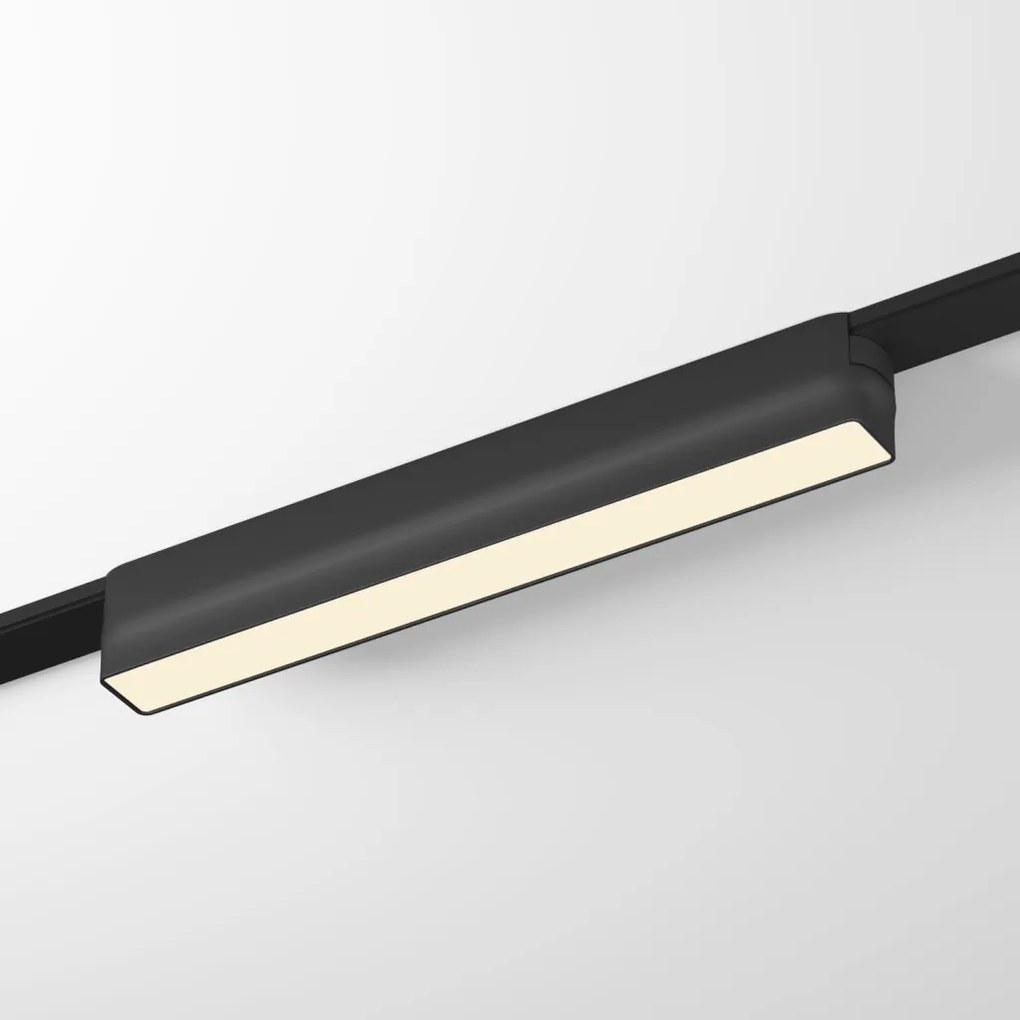 DK/EU-5300-BK Slim magnetic track light AIR LINEAR, 9W, 3000K, black color — DK/EU-5300-BK