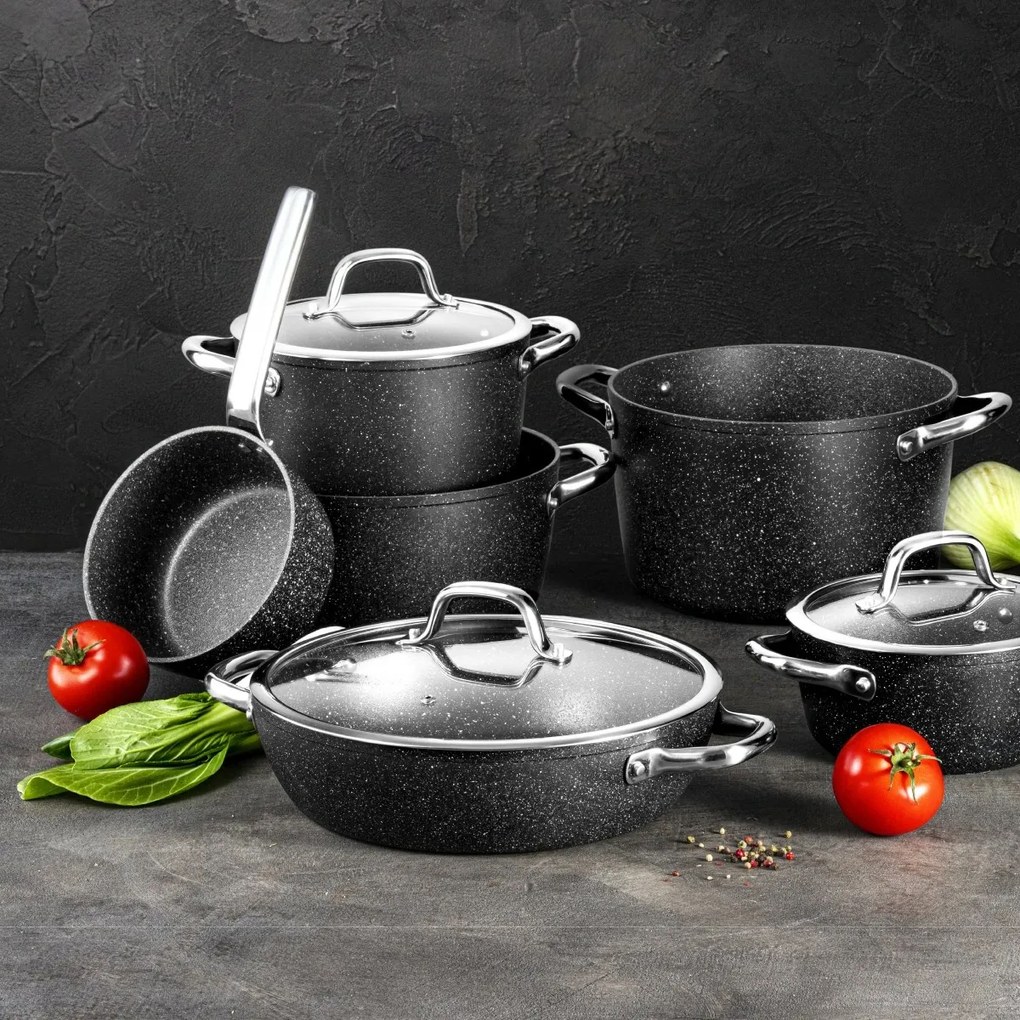 Tescoma PRESIDENT Stone lábas fedővel, 4,5 l, 4,5 l