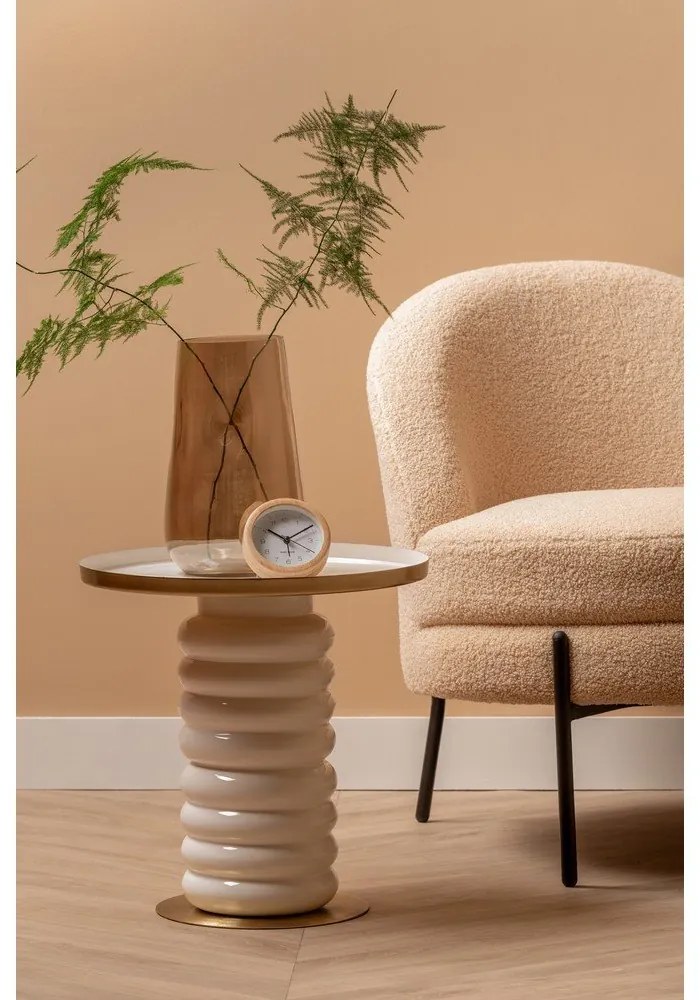 Fém kerek tárolóasztal ø 41 cm Ruby – Leitmotiv