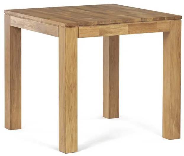 Tömör Tölgy Étkezőasztal 80×80 cm. DS-H080 DUB