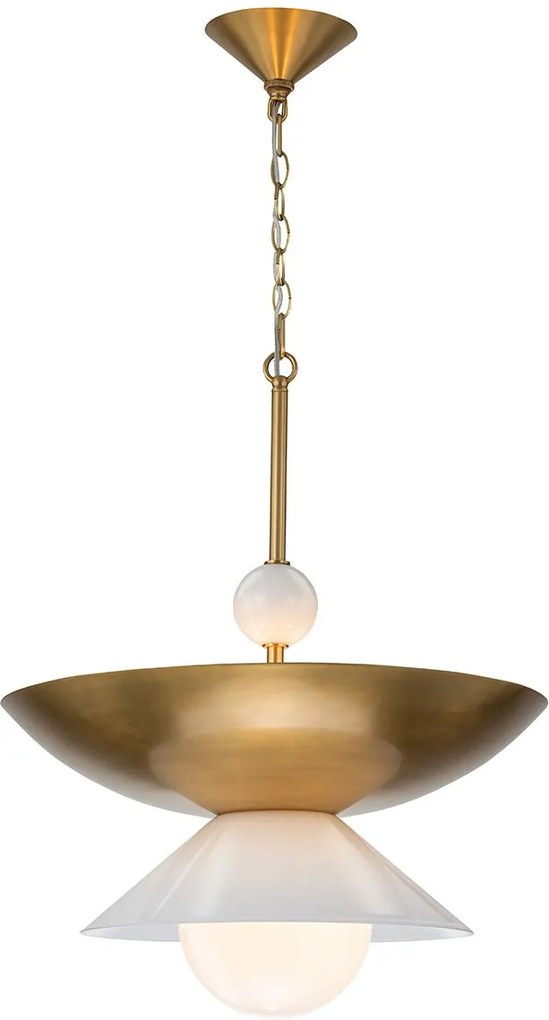 Quintiesse modern függeszték saucer sárgaréz elsqnsaucer4plabopal
