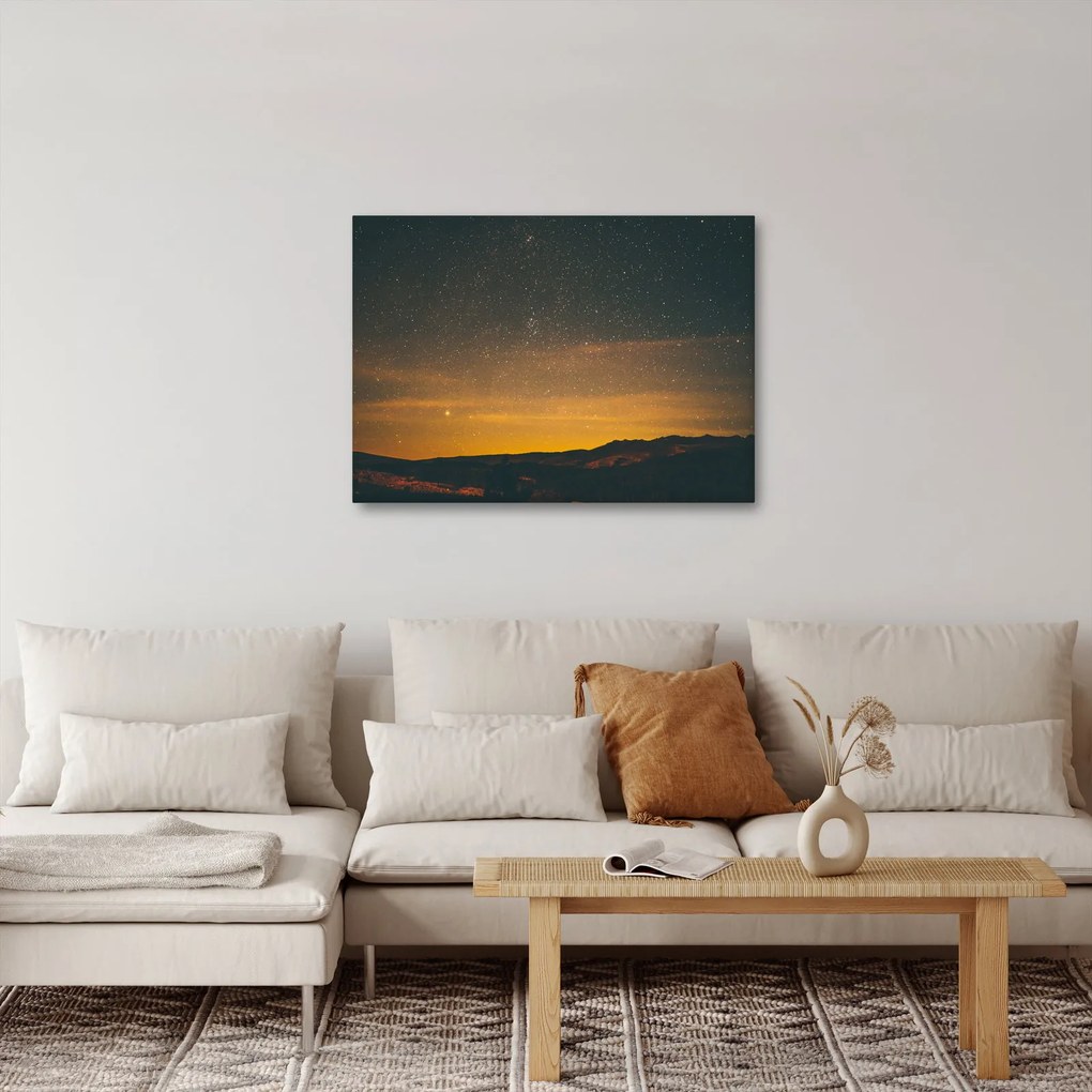 Egy csillagos ég képe (70x50 cm)