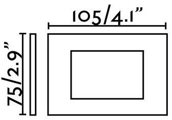 FARO 70163 - LED Kültéri beépíthető lámpa SPARK-1 LED/5W/230V IP65