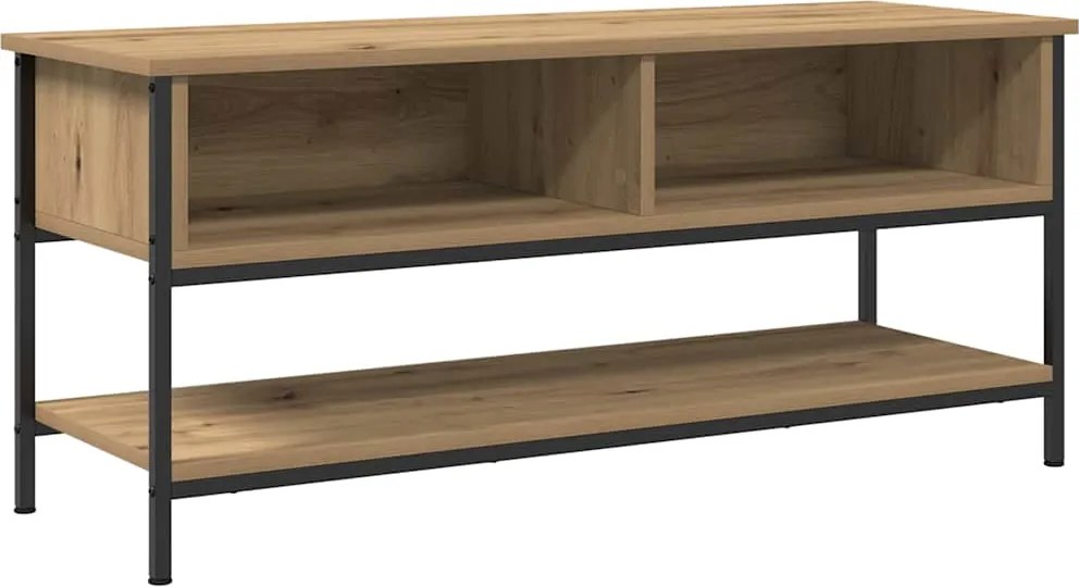vidaXL TV szekrény garnitúra Artisan tölgy 100 x 35 x 45 cm Faanyag