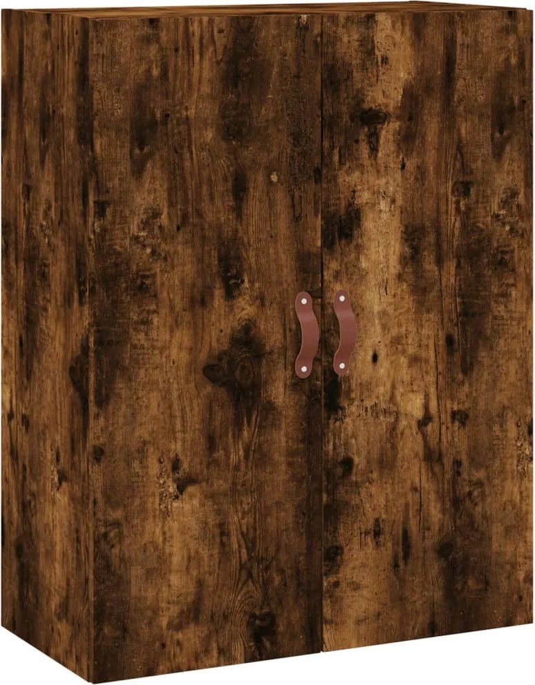 vidaXL füstös tölgy színű fali szekrény 69,5 x 34 x 90 cm