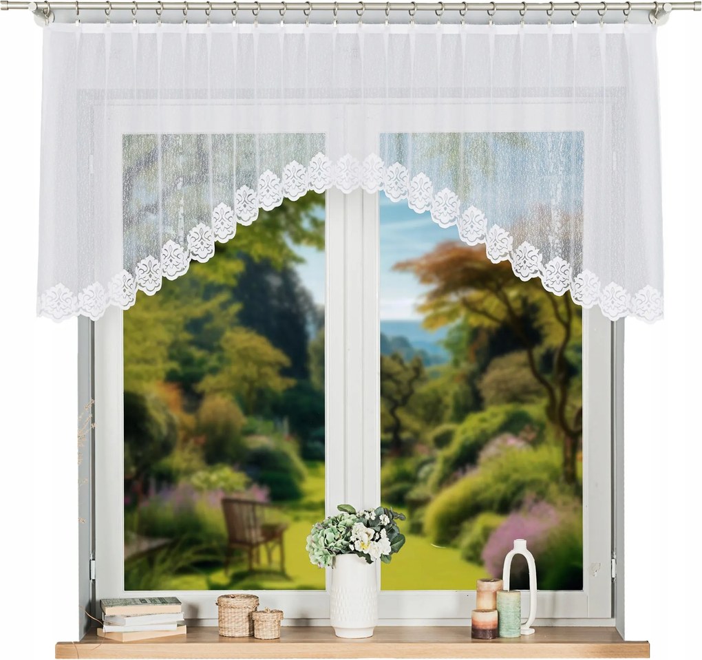 Jacquard függöny Jaklin 250x120cm (kész) íves