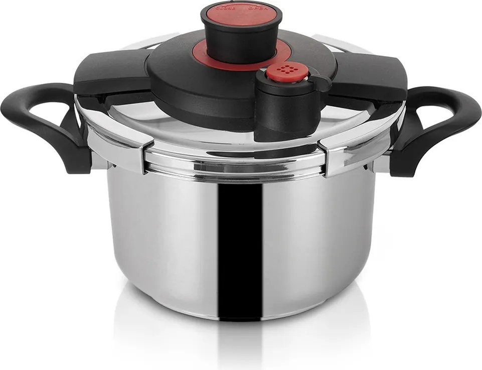 Acél Kukta Automata Zárással Magasnyomású Edény 5 L