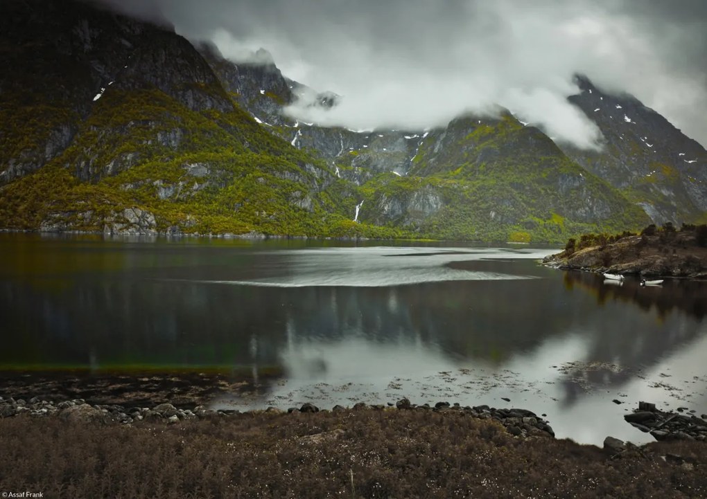 Poszter 29,7x21cm Norvég fjord 4, Assaf Frank