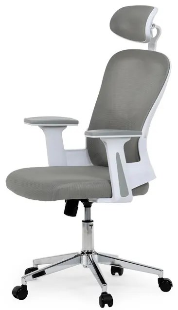 Irodai forgószék hintamechanikával, szürke kárpittal. KA-K2031 GREY