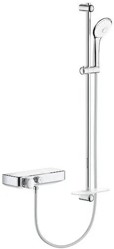 Zuhany csaptelep GROHE Smart Control termosztatikus csapteleppel 150 mm króm 34721000