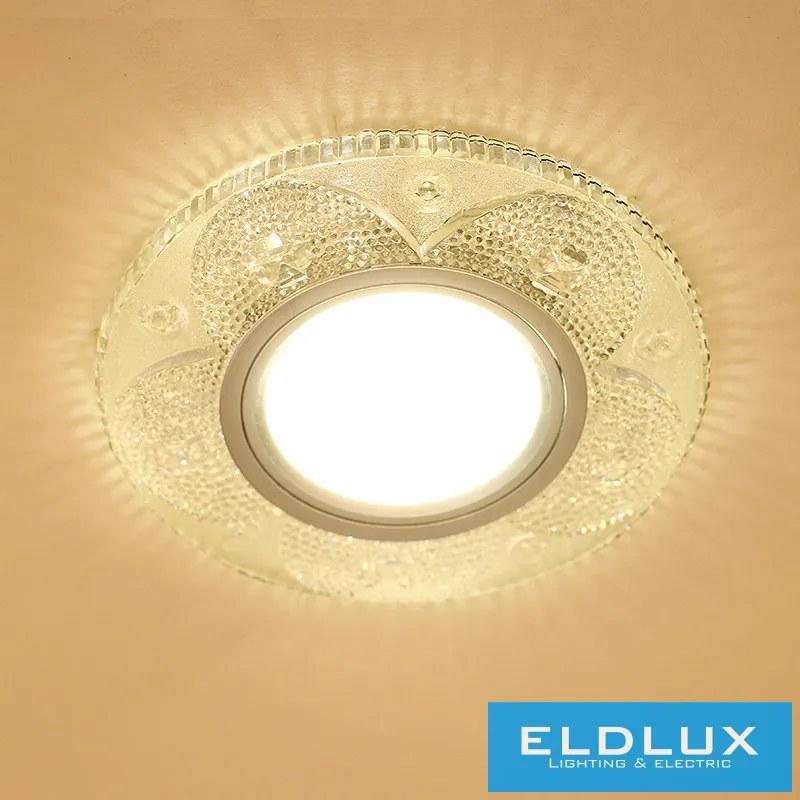 ELDLUX LUXOR süllyesztett lámpatest LED 3W NW GU10 króm