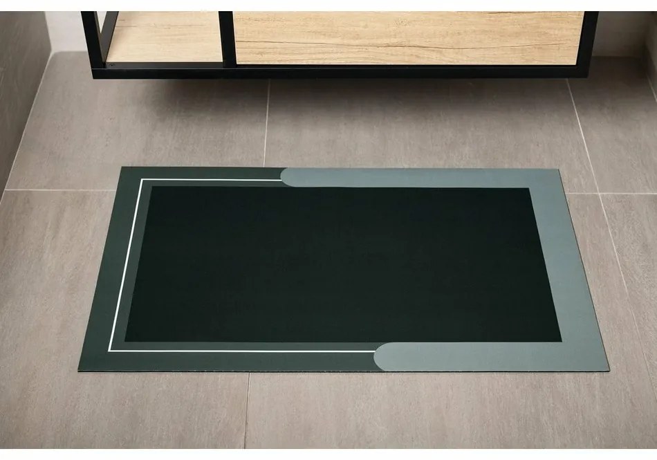 AQUALINE PCD013 fürdőszoba szőnyeg 50 x 80 cm,zöld