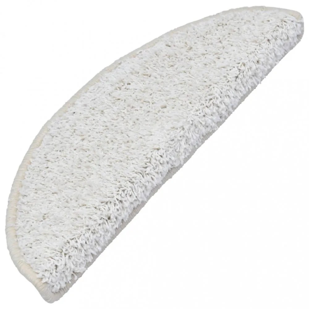 15 db fehér lépcsőszőnyeg 65 x 21 x 4 cm