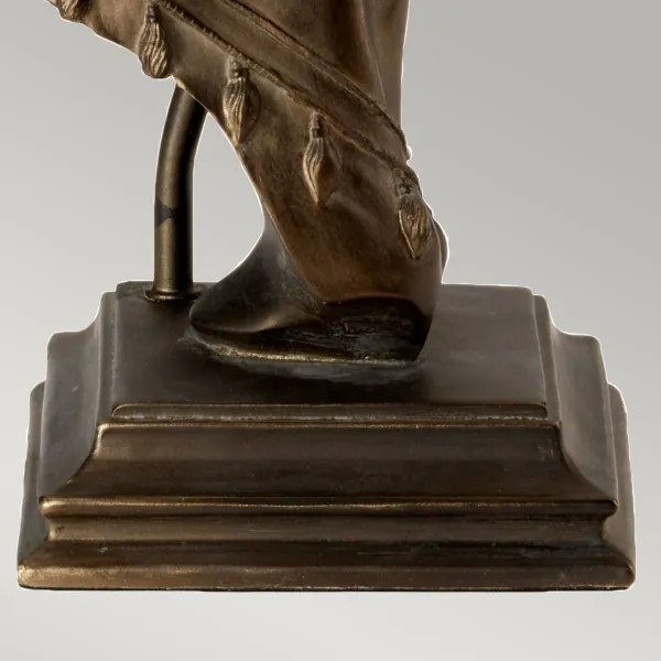 Elstead DL-ECLIPSE-TL - Asztali lámpa ECLIPSE 1xE27/40W/230V