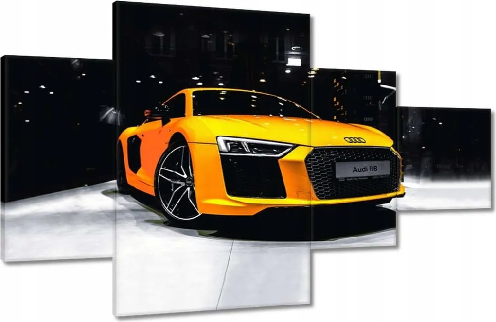 Képek 130x80 Sárga Audi R8