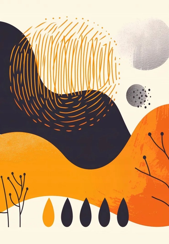 Poszter 68x98cm Őszi motivációk