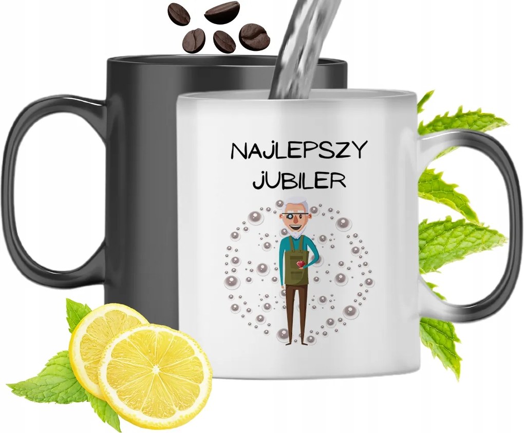 Mágikus Bögre Ékszerésznek Színváltós, fényképes nyomattal