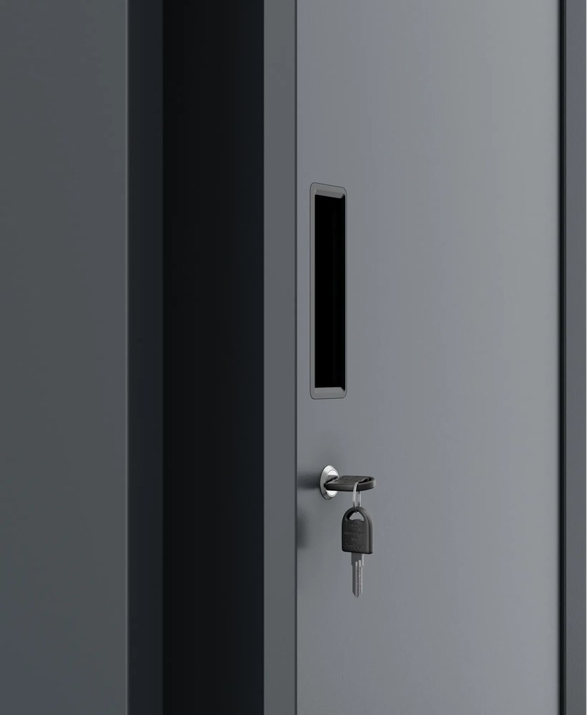 KACPER 1 Plus fém munkavállalói szekrény 400 x 1800 x 500 mm