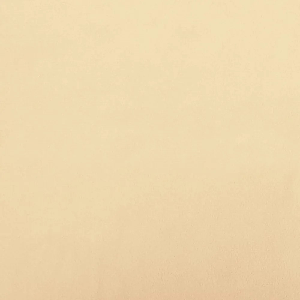 krémfehér bársony pihenőfotel