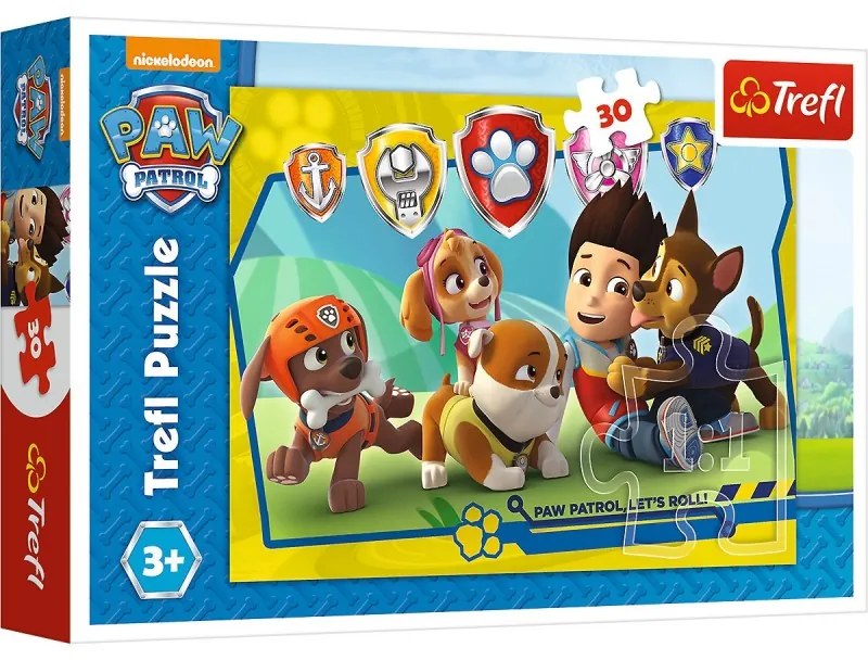 Gyermek Puzzle - Paw Patrol 30 db