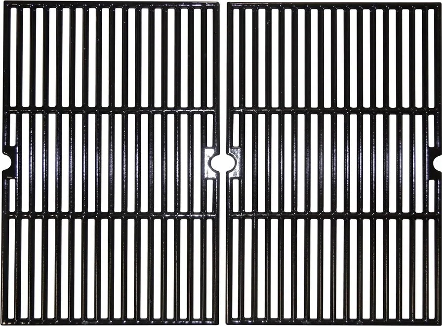 Univerzális öntöttvas grillrács 20cmx42 cm 3 db-os szett Kaowang