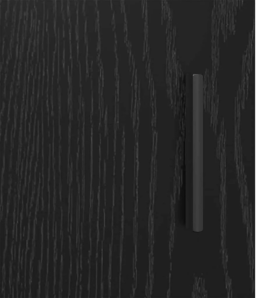 Széf Musta tammi 30 x 80 x 119.5 cm Faanyag