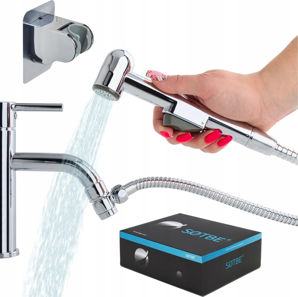 Bidé szett zuhany fülhallgató tömlő mosdó csaptelep bidé