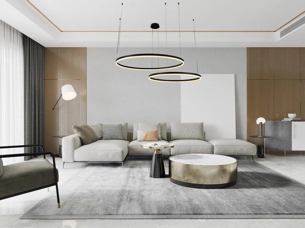 NEDES J4383-B Modern Led Függesztett Lámpa IP20