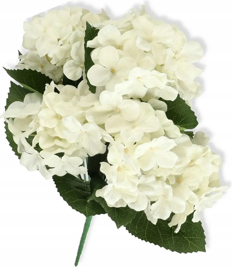 Hortenzia csokor művirág váza virágtartó kompozíció