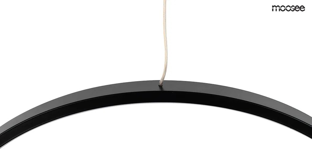 KING HOME MSE010100274 RAGE Modern Led Függesztett Lámpa Fekete LED IP20