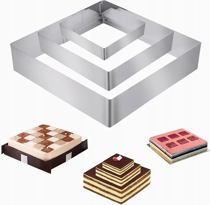 Runeay torta sütőforma, 3 db-os szett, átmérő 10/15/20 cm