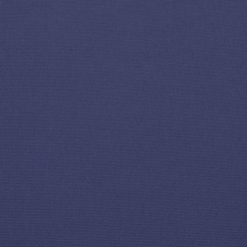 2 db tengerészkék oxford szövet kerti padpárna 100 x 50 x 7 cm