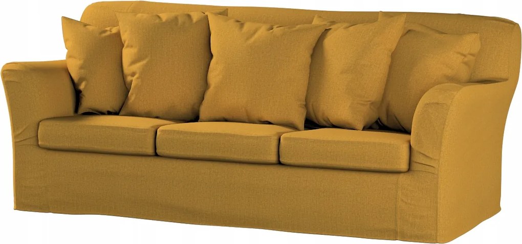 Dekoria Tomelilla 3 személyes kinyitható kanapé huzat Ikea sárga