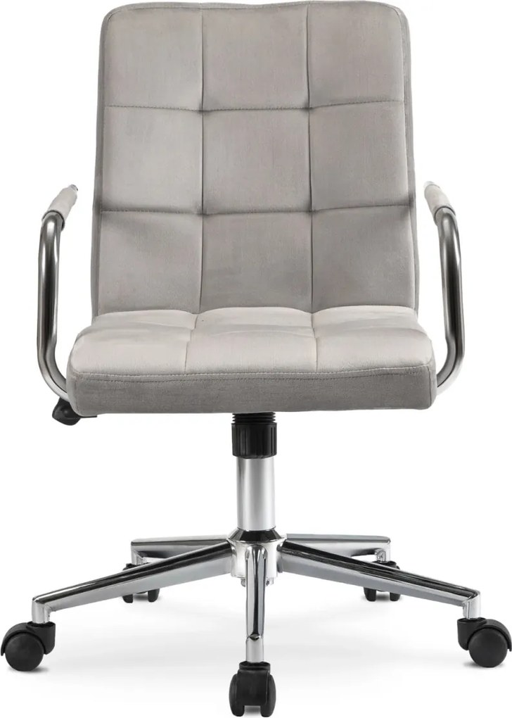 Forgószék ifjúsági szürke velúr. ASTRO