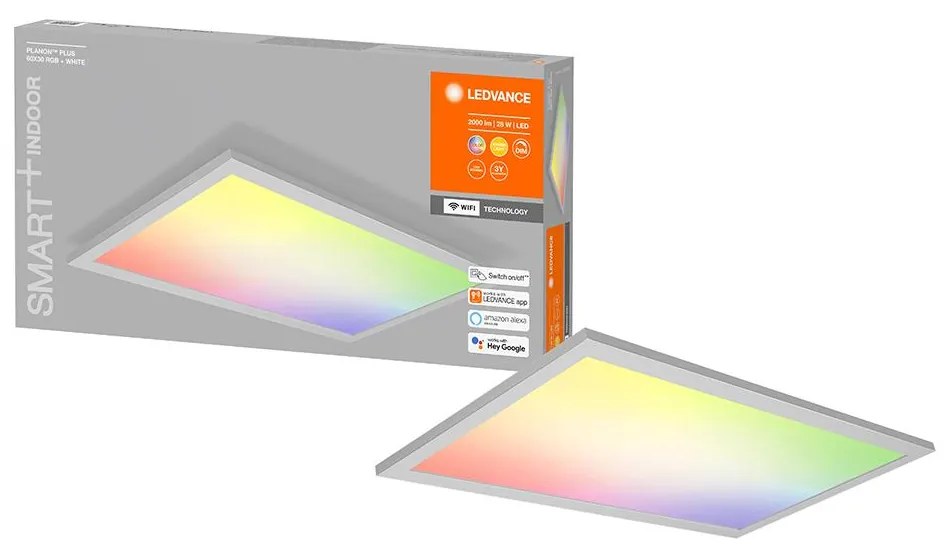 Ledvance - LED RGB Dimmelhető mennyezeti lámpa SMART + PLANON LED/28W/230V Wi-Fi