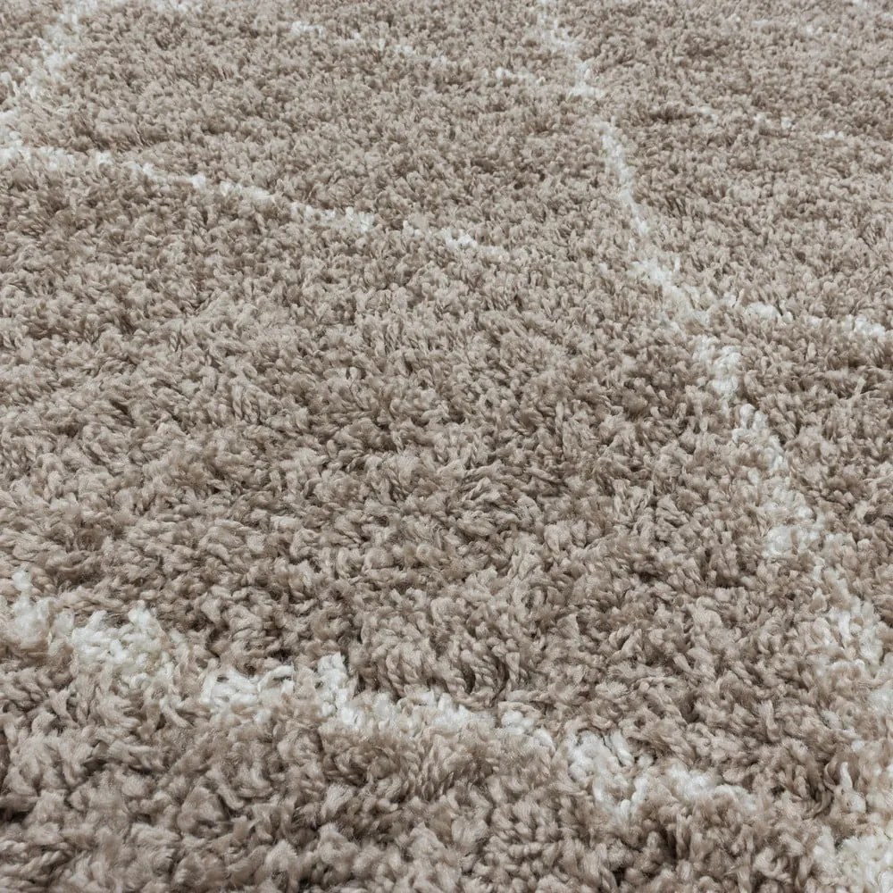 Világosbarna futószőnyeg 80x250 cm Alvor – Ayyildiz Carpets