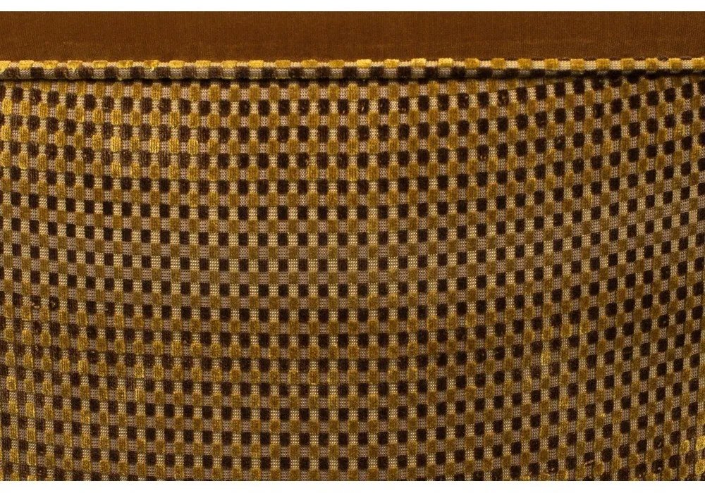 Madison barna bársony fotel - Dutchbone