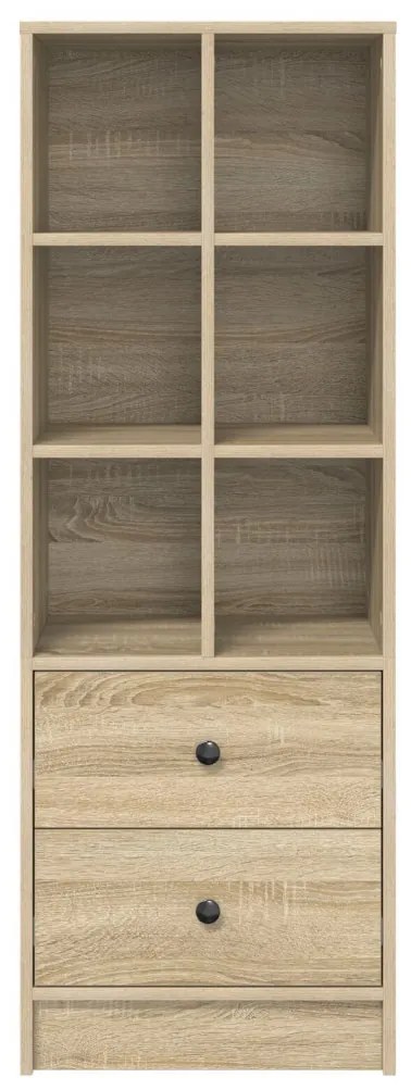 Magasfiú fiókkal sonoma tölgy 45.5 x 34 x 127 cm Faanyag