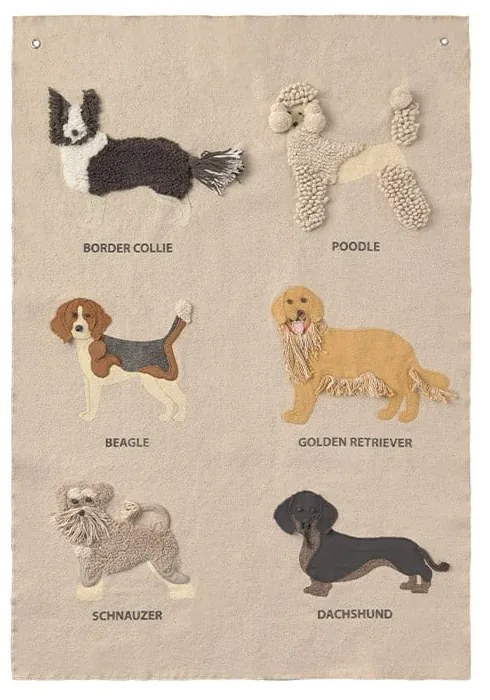 Gyerek faliszőnyeg Dogs – Lorena Canals